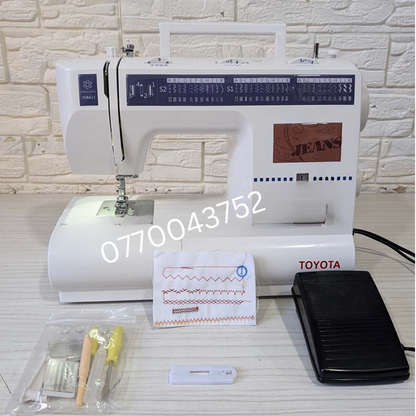 MACHINE A COUDRE TOYOTA JEANS JSBA121 ماكنة خياطة ذات 33 غرزة