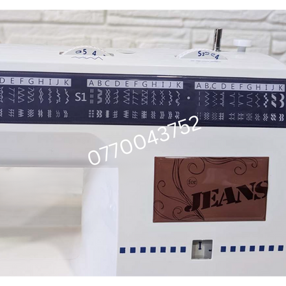 MACHINE A COUDRE TOYOTA JEANS JSBA121 ماكنة خياطة ذات 33 غرزة